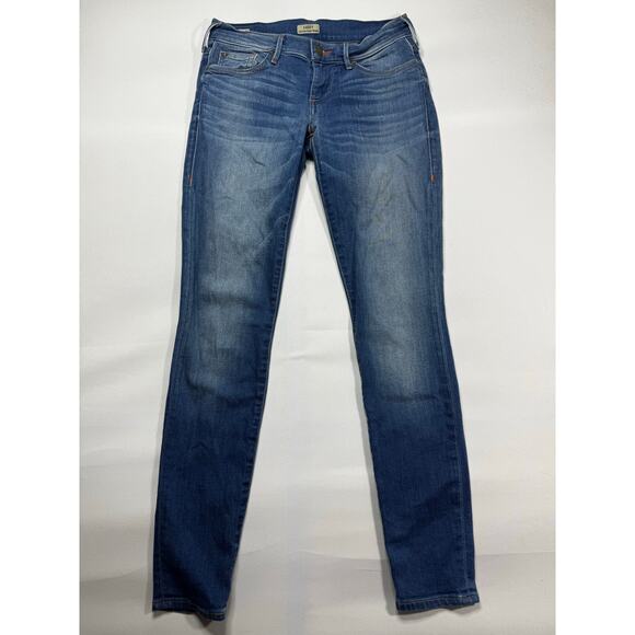 True Religion Women's Casey Low Rise Super Skinny Blue Denim Jeans -26 (27x30.5) - Picture 1 of 5